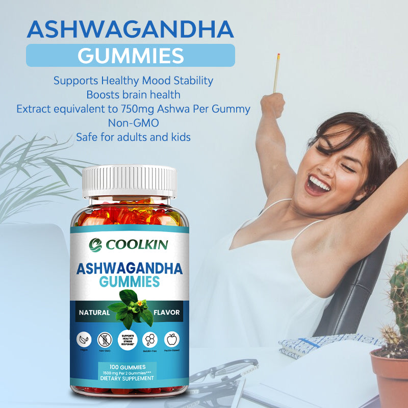 Ashwagandha Gummies - Stress Relief & Mood Boost