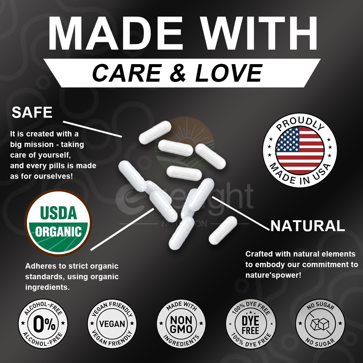 Magnesium Glycinate: Sleep, Mood & Muscle Support