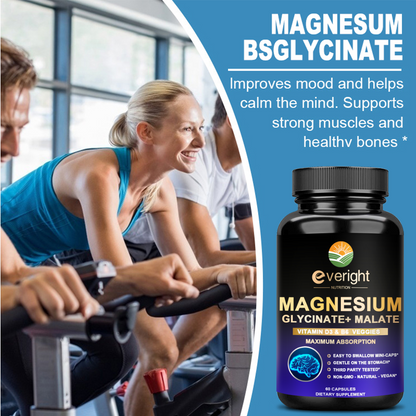 Magnesium Glycinate: Sleep, Mood & Muscle Support