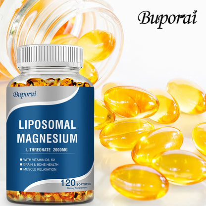 Magnesium L-Threonate - Enhance Brain Function & Muscle Relaxation