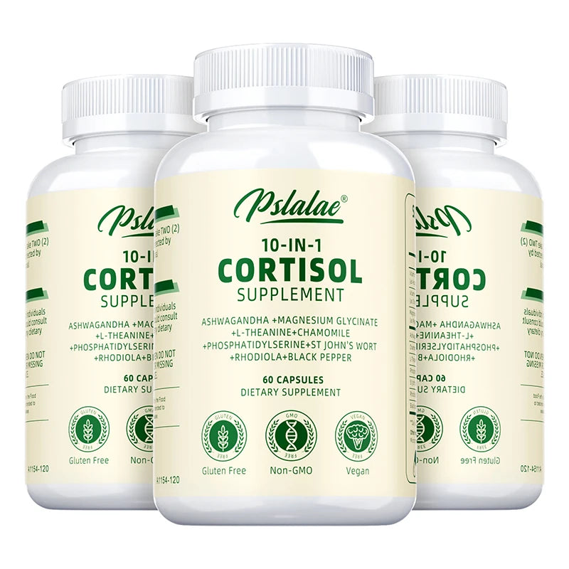 Cortisol Supplements - Boost Mood & Focus, Relieve Anxiety