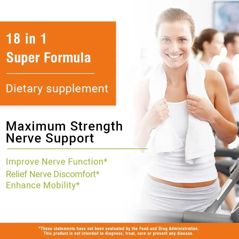Neuropathy Supplement 600mg - Boost Nerve Health & Energy