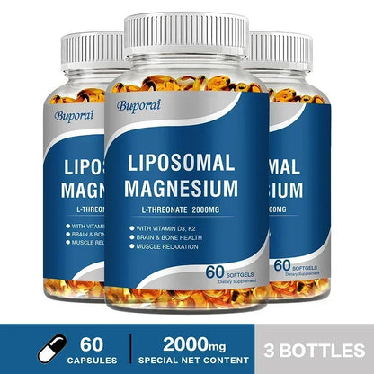 Magnesium L-Threonate - Enhance Brain Function & Muscle Relaxation