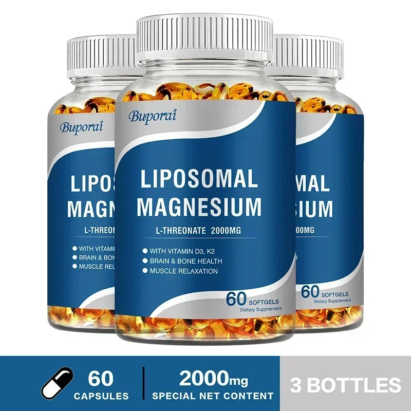 Magnesium L-Threonate - Enhance Brain Function & Muscle Relaxation