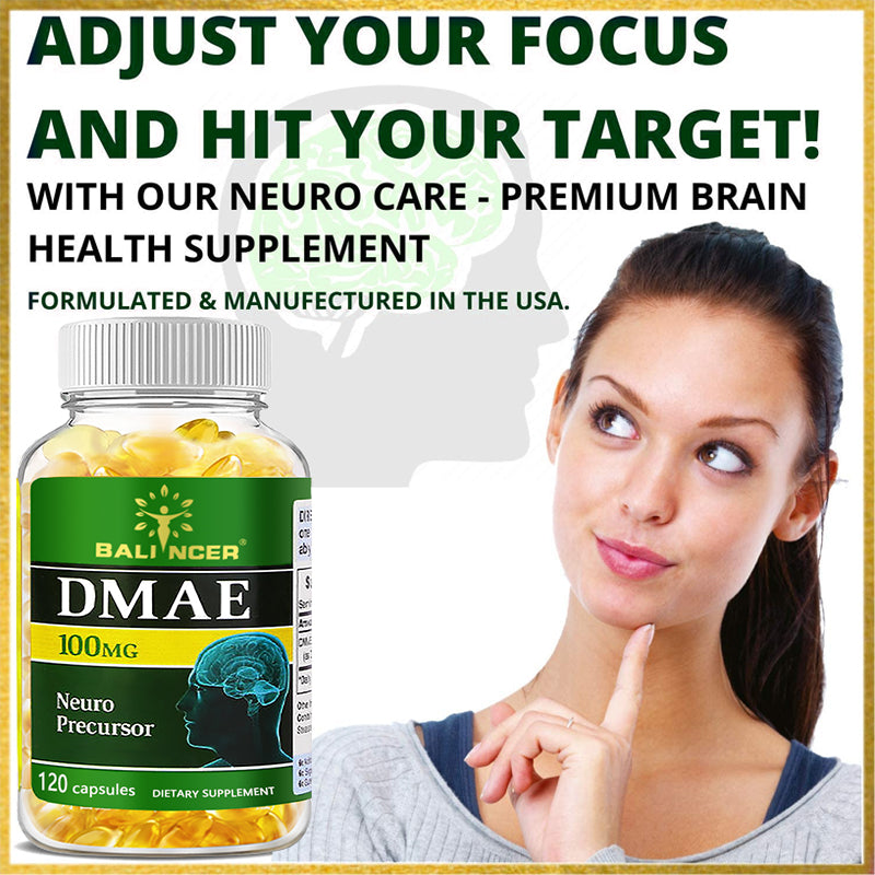 Nootropics Brain Booster - Enhance Memory & Focus Naturally