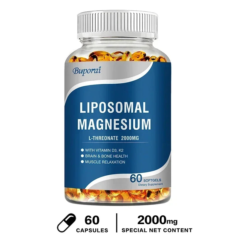 Magnesium L-Threonate - Enhance Brain Function & Muscle Relaxation