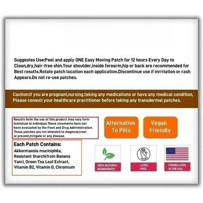 Organic Lion's Mane Patches - Boost Focus & Immunity