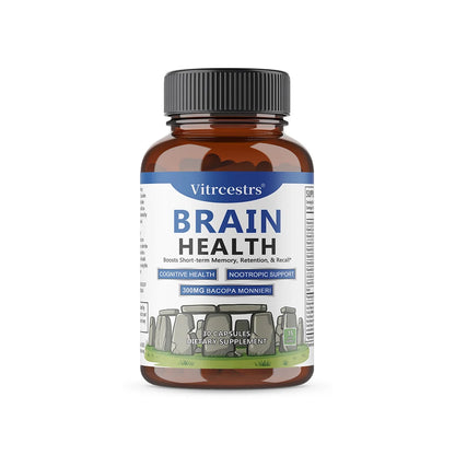 Brain Booster Nootropic Supplement, Enhance Focus, Memory & Concentration, Improve Cognitive Performance, Thinking Skills