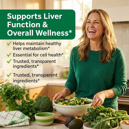 Choline, 500 Mg Per Serving, 120 Capsules | Supports Memory & Focus, Liver Function and Mental Clarity for Women and Men