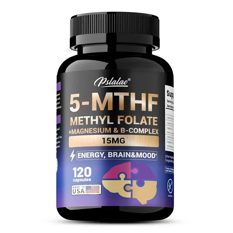 Methylfolate Supplement for Brain & Heart Health, Memory Boost