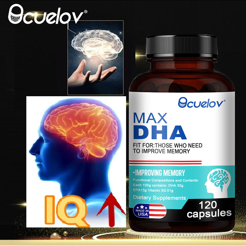 Brain Supplement: DHA Memory Boost - Enhance Brain & Eyesight