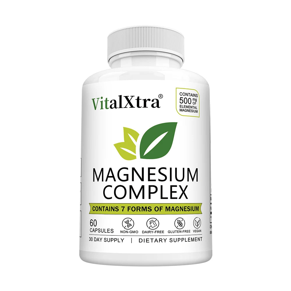 Magnesium Supplements Complex 7-in-1: Calm & Sleep Support