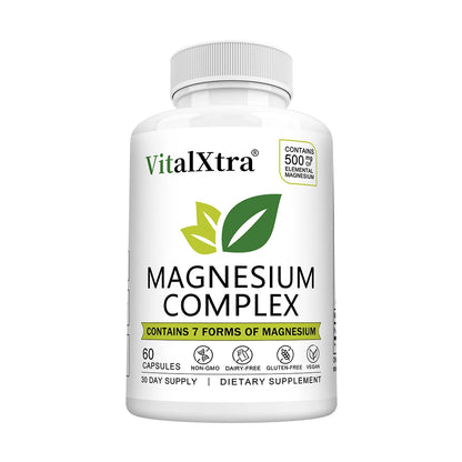 Magnesium Supplements Complex 7-in-1: Calm & Sleep Support