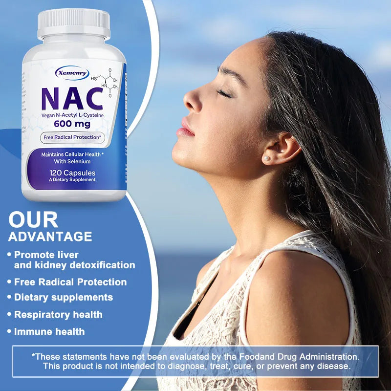 NAC Supplement - Detox, Repair & Anti-Aging Boost