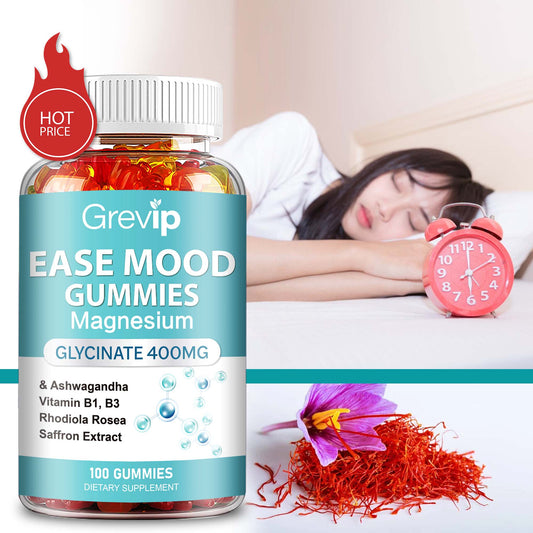 Magnesium Glycinate Gummies - Sleep & Relaxation Boost - 60 Ct