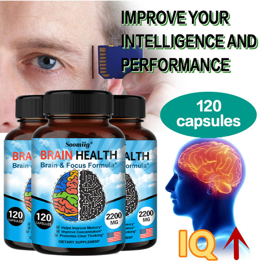 Brain Boost Supplement - Enhance Memory & Focus