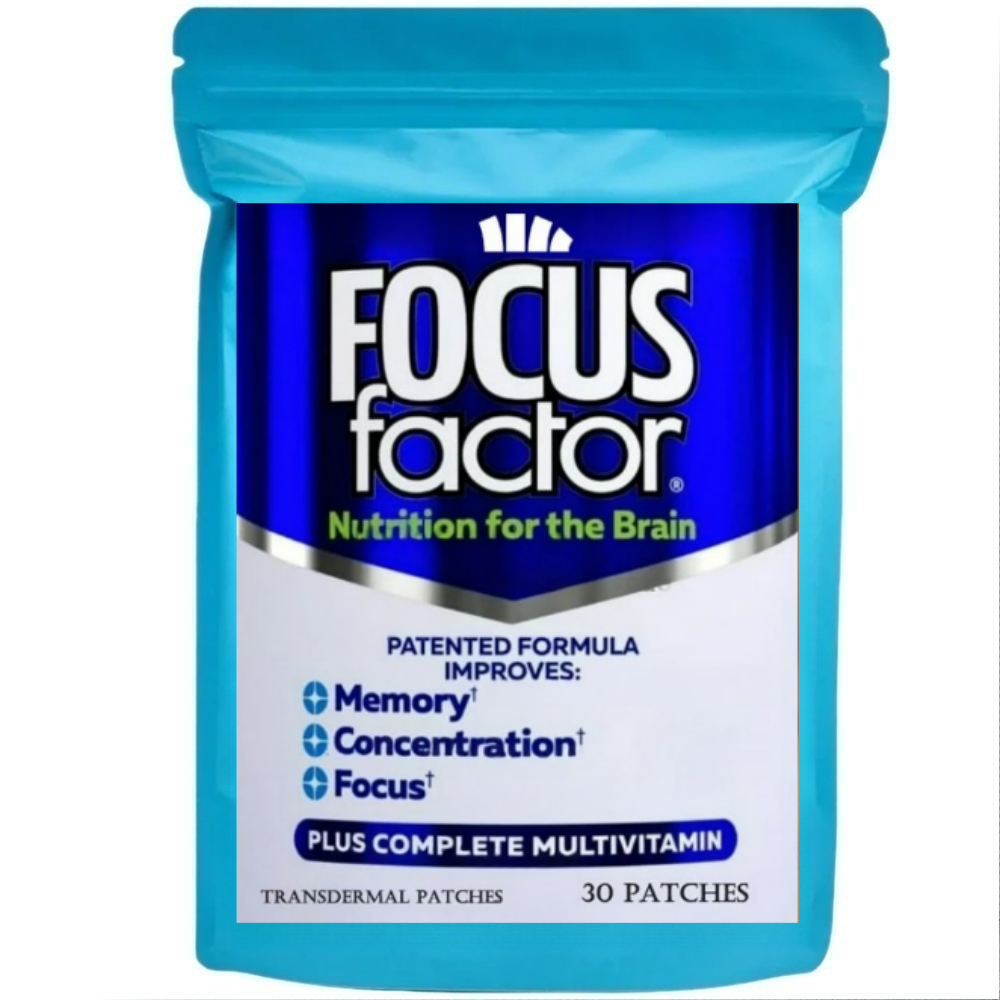 Focus Nootropic Brain Patches - Boost Memory & Concentration