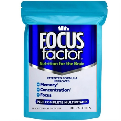 Focus Nootropic Brain Patches - Boost Memory & Concentration