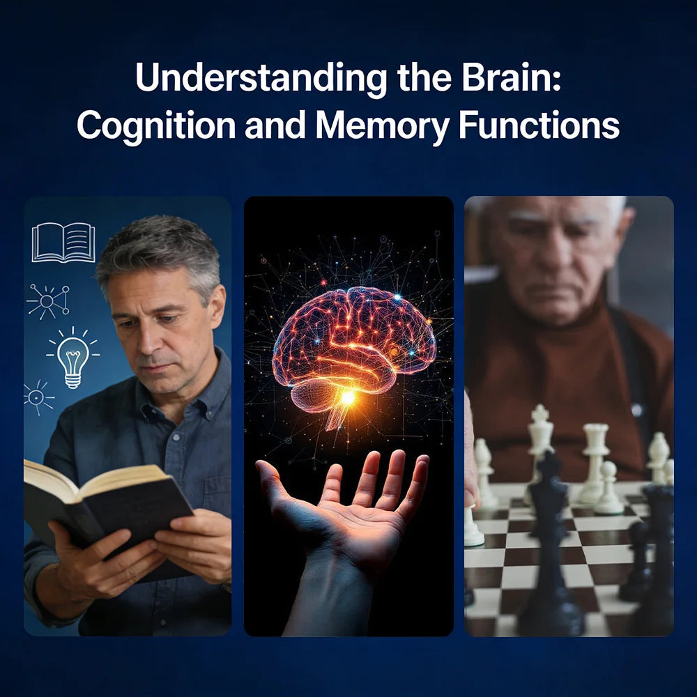 Brain Booster Nootropic Supplement, Enhance Focus, Memory & Concentration, Improve Cognitive Performance, Thinking Skills