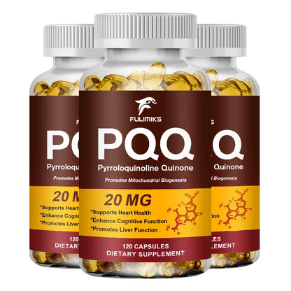 Nootropic Capsules, with PQQ, Bacopa & L-Theanine, Improves Focus, Learning Ability, Memory, Calm Mood & Mental Performance