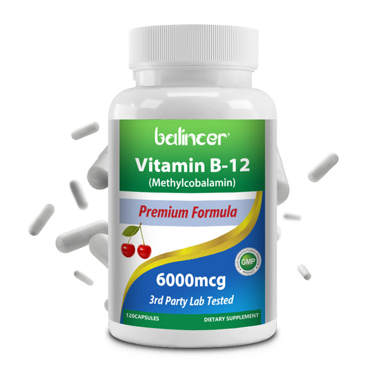 Vitamin B12 Boost: Energy, Mood & Brain Support