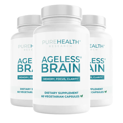 Niacin & B6 Brain Boost Supplement - Memory, Focus, Concentration Aid