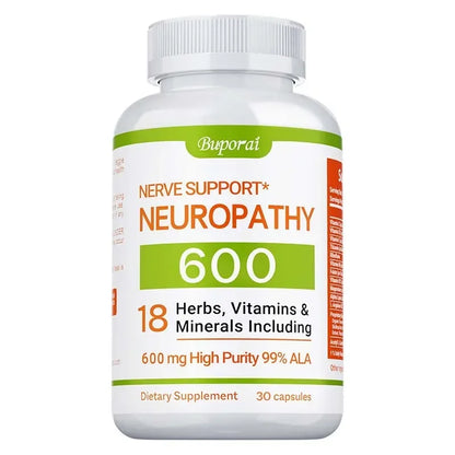 Neuropathy Supplement 600mg - Boost Nerve Health & Energy