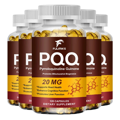 Nootropic Capsules, with PQQ, Bacopa & L-Theanine, Improves Focus, Learning Ability, Memory, Calm Mood & Mental Performance