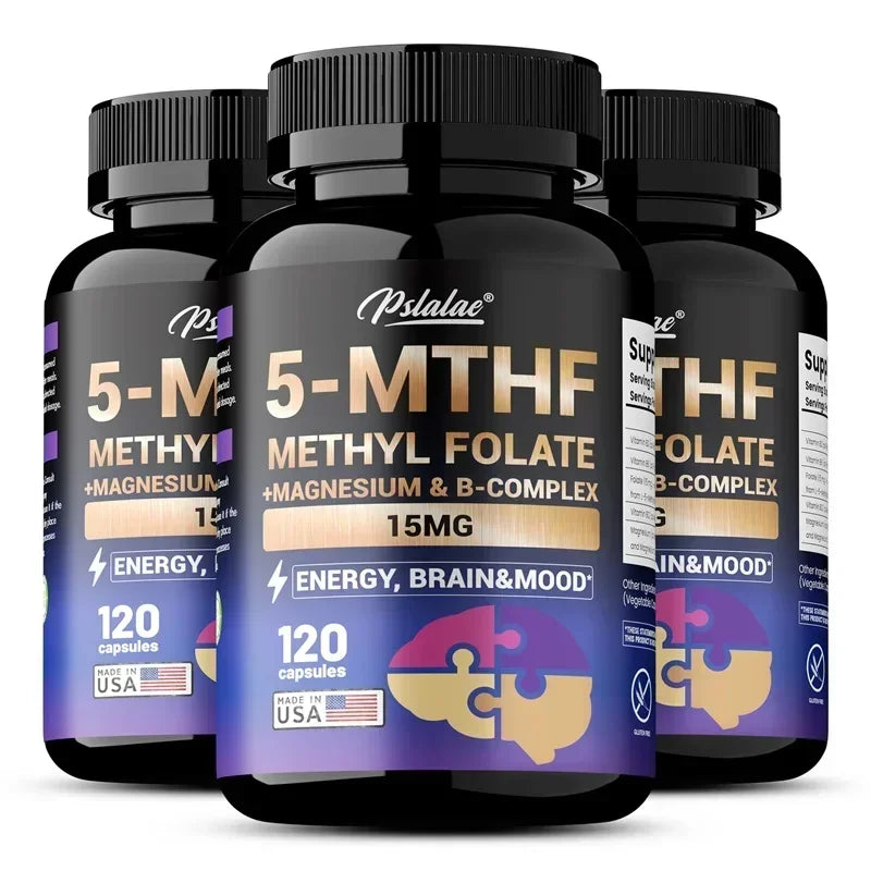 Methylfolate Supplement for Brain & Heart Health, Memory Boost