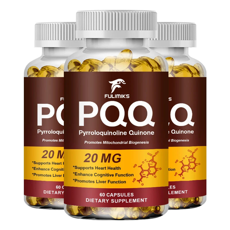 Nootropic Capsules, with PQQ, Bacopa & L-Theanine, Improves Focus, Learning Ability, Memory, Calm Mood & Mental Performance