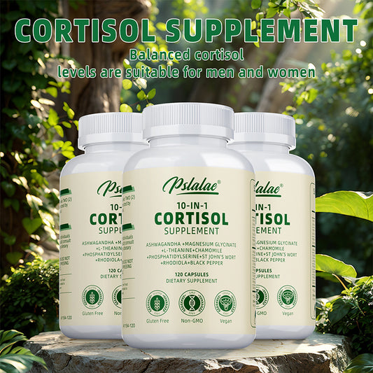 Cortisol Supplements - Boost Mood & Focus, Relieve Anxiety
