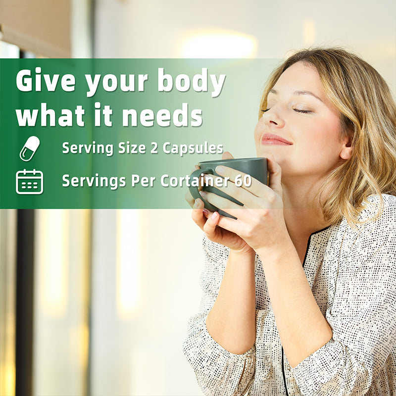 Cortisol Supplements - Boost Mood & Focus, Relieve Anxiety