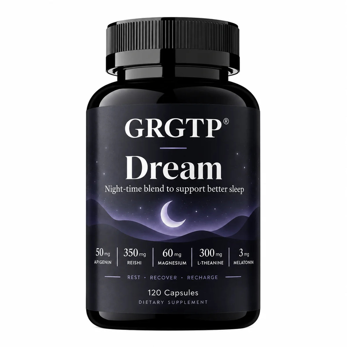 Dream Capsules - Calm Mood, Relaxation, Relieve Insomnia, For Deep Sleep, Improve Focus, Brain Health, Enhanced Mental Clarity