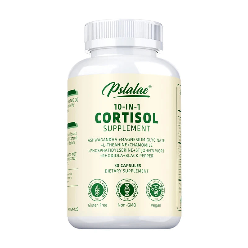 Cortisol Supplements - Boost Mood & Focus, Relieve Anxiety