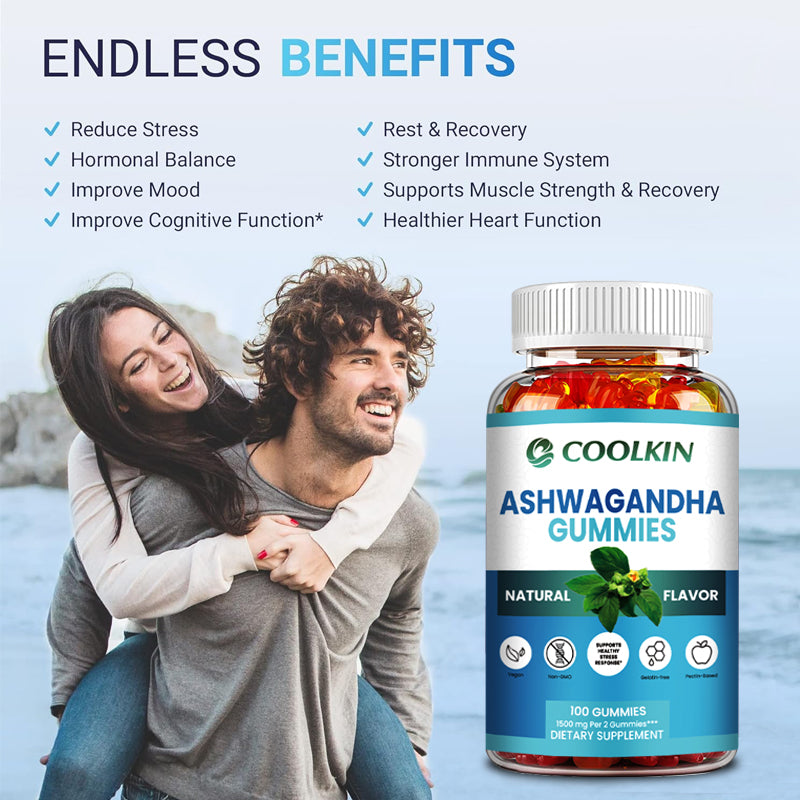 Ashwagandha Gummies - Stress Relief & Mood Boost