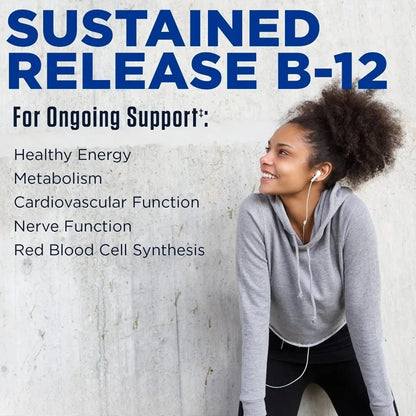 Balincer Vitamin B12 Capsules - Supports Energy Metabolism, Mood, Heart, Nervous System Support, Supports Brain Cell Function